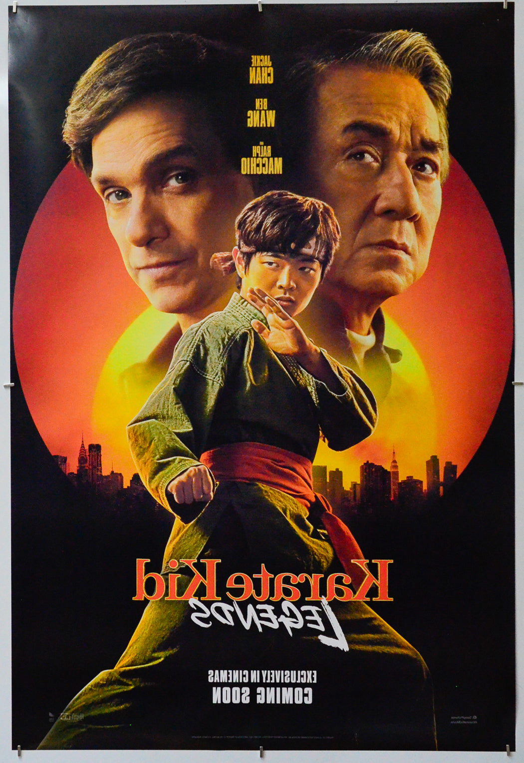 Karate Kid: Legends (Back) Cinema One Sheet Movie Poster 