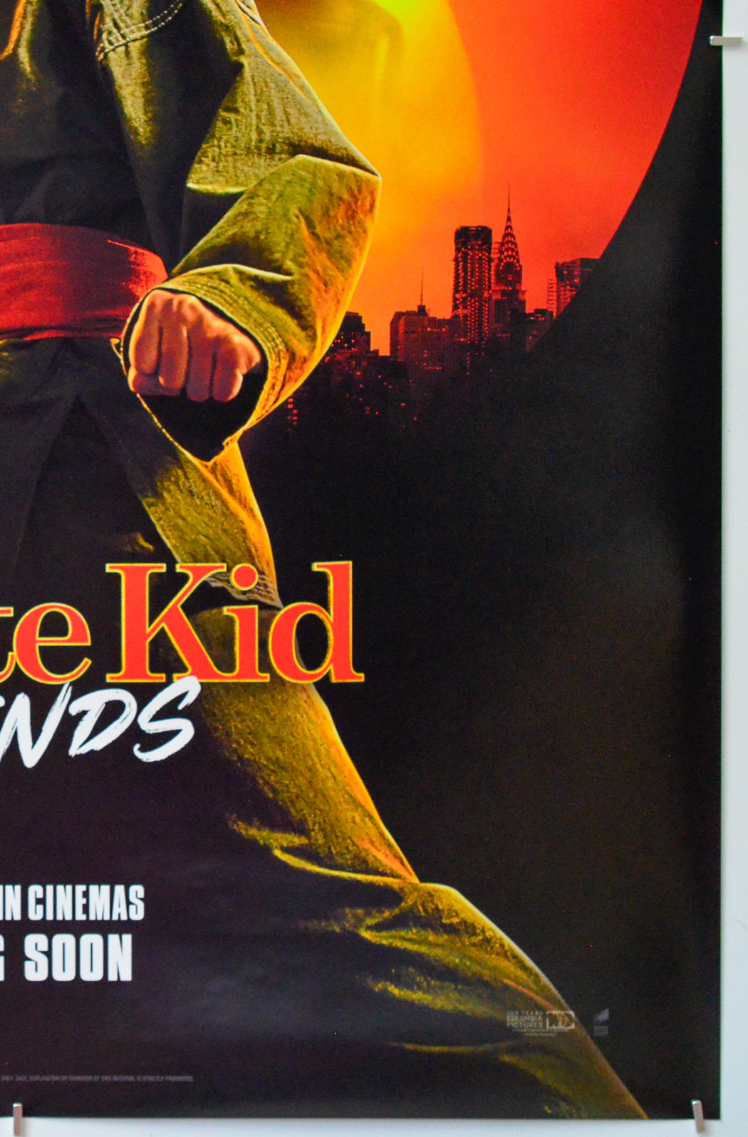 Karate Kid: Legends (Bottom Right) Cinema One Sheet Movie Poster 