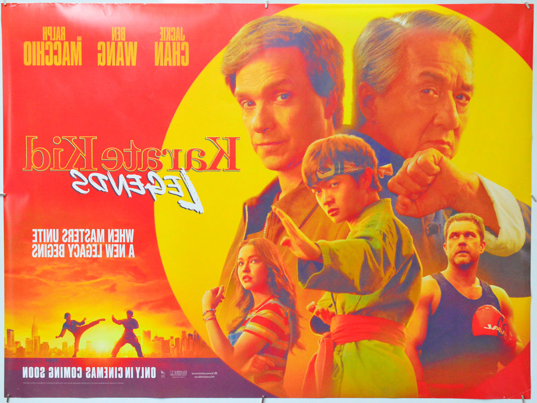 Karate Kid: Legends (Back) Cinema Quad Movie Poster 