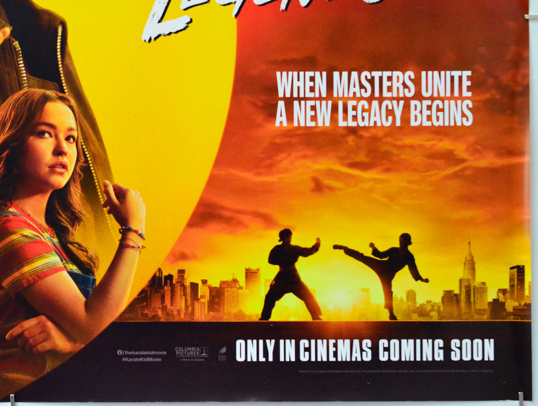 Karate Kid: Legends (Bottom Right) Cinema Quad Movie Poster 