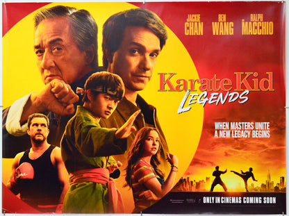 Karate Kid: Legends - Original Quad Poster - Film Poster - Movie Poster