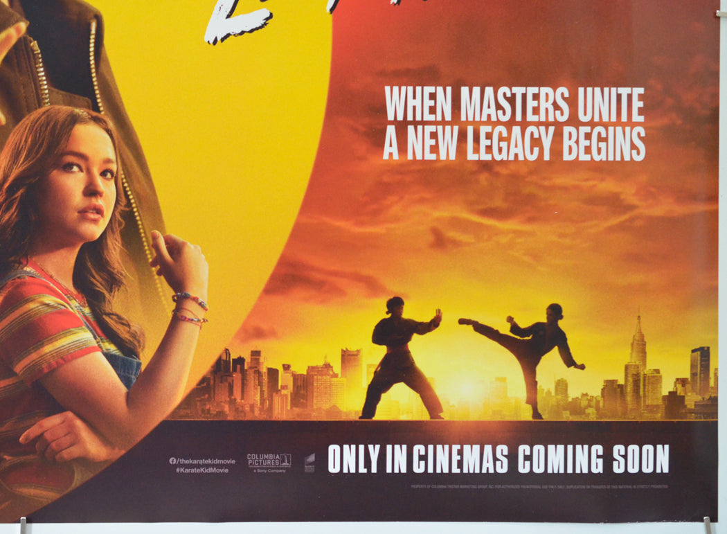 Karate Kid: Legends (Bottom Right) Cinema Quad Movie Poster 