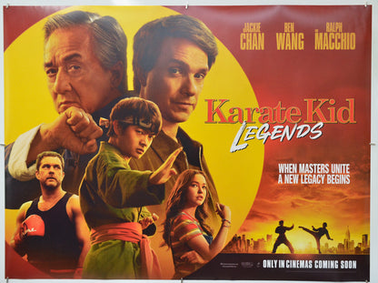 Karate Kid: Legends - Original Quad Poster - Film Poster - Movie Poster