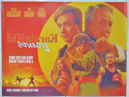 Karate Kid: Legends (Back) Cinema Quad Movie Poster 