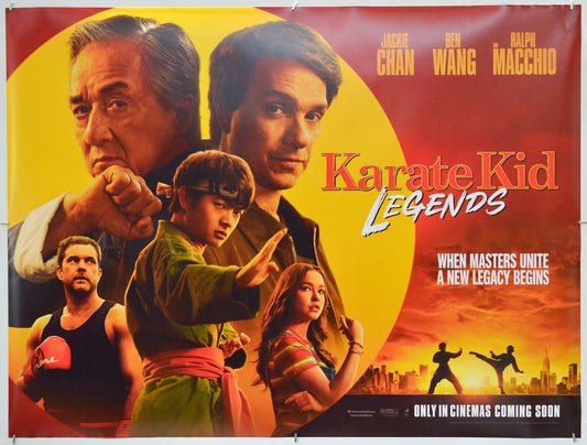 Karate Kid: Legends - Original Quad Poster - Film Poster - Movie Poster
