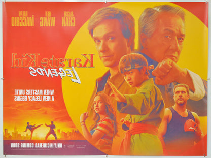 Karate Kid: Legends (Back) Cinema Quad Movie Poster 