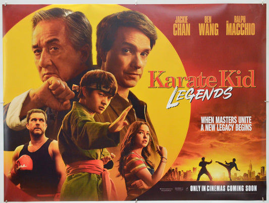 Karate Kid: Legends - Original Quad Poster - Film Poster - Movie Poster