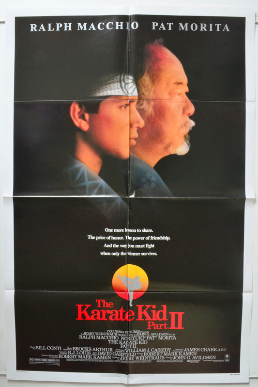 The Karate Kid Part II Original One Sheet Poster - Movie Poster