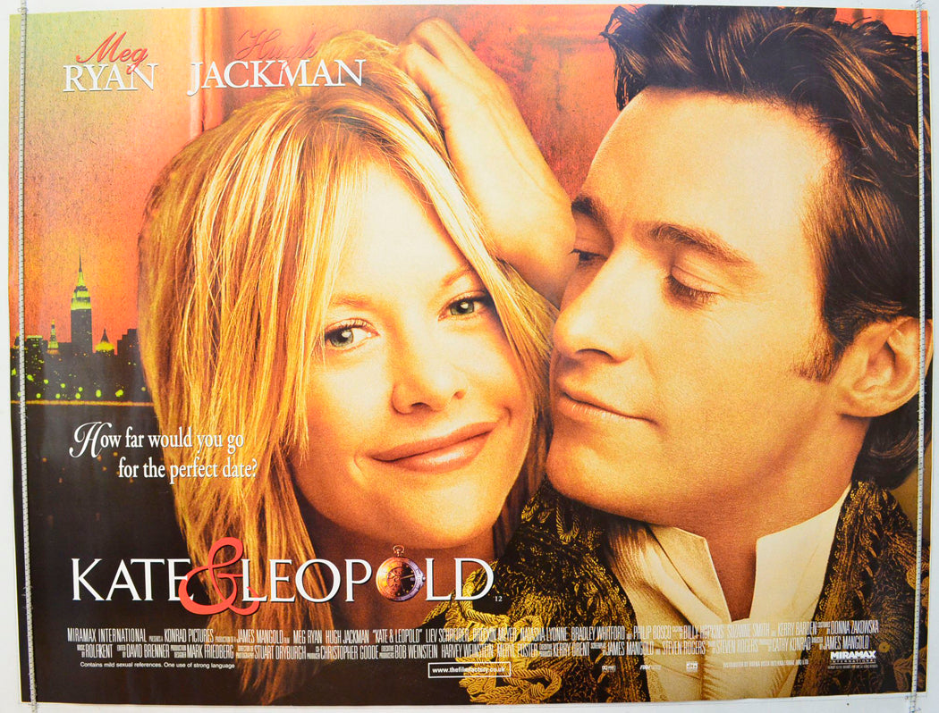 Kate And Leopold Original British Quad Poster - Film Poster - Movie Poster 