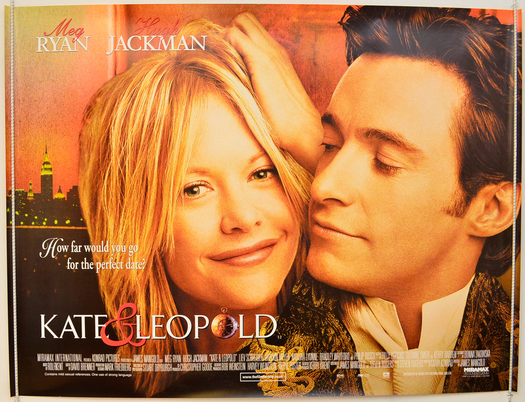 Kate And Leopold Original Quad Poster - Film Poster - Movie Poster  