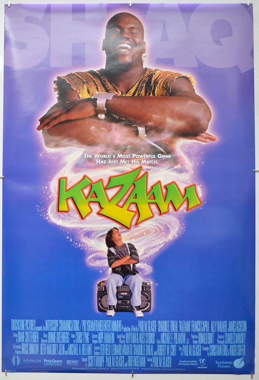 Kazaam Original One Sheet Poster - Film Poster - Movie Poster