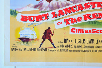 THE KENTUCKIAN (Bottom Left) Cinema Quad Movie Poster 