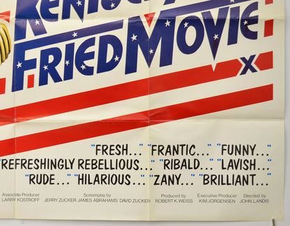 KENTUCKY FRIED MOVIE (Bottom Right) Cinema Quad Movie Poster 