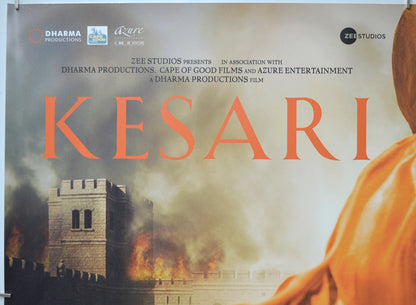 KESARI (Top Left) Cinema Quad Movie Poster 