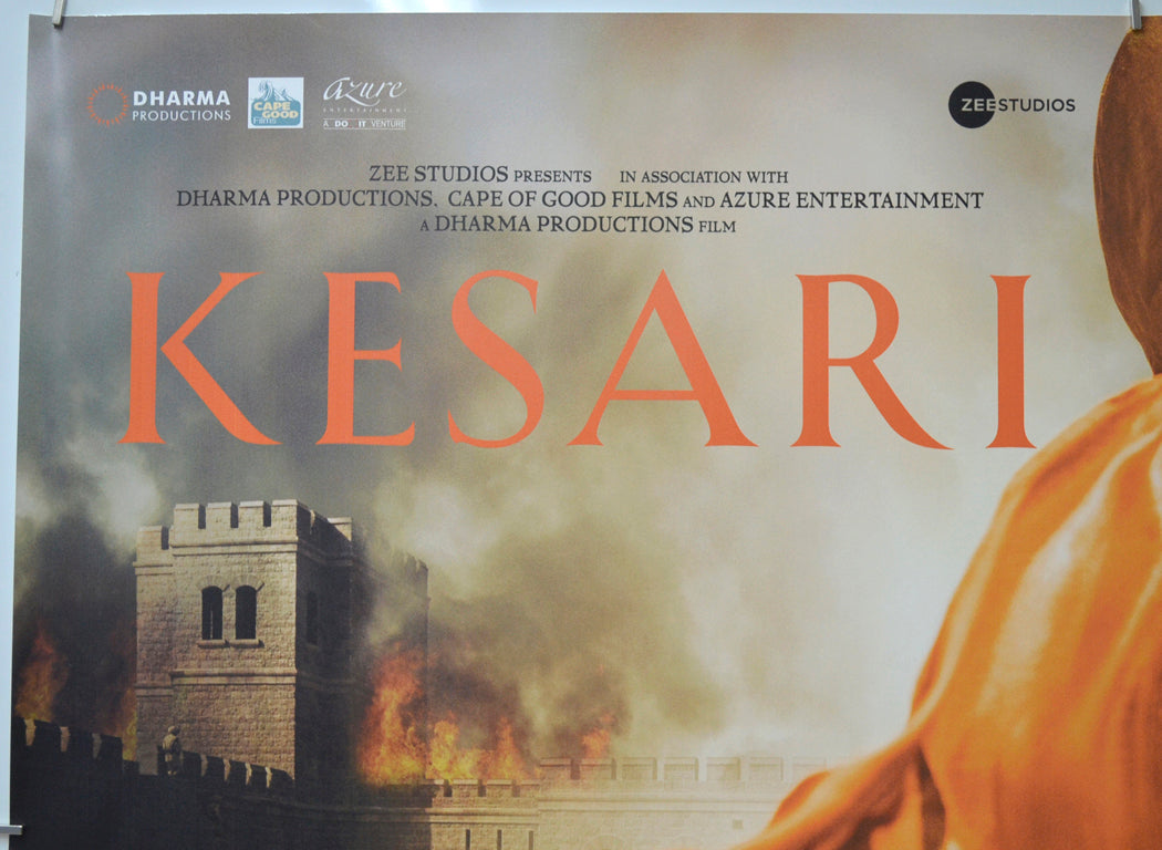 KESARI (Top Left) Cinema Quad Movie Poster 