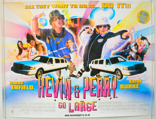 Kevin And Perry Go Large Original Quad Poster - Film Poster - Movie Poster  