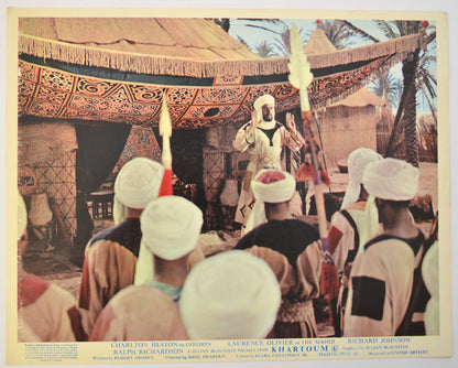 KHARTOUM (Card 7) Cinema Colour FOH Stills / Lobby Cards 