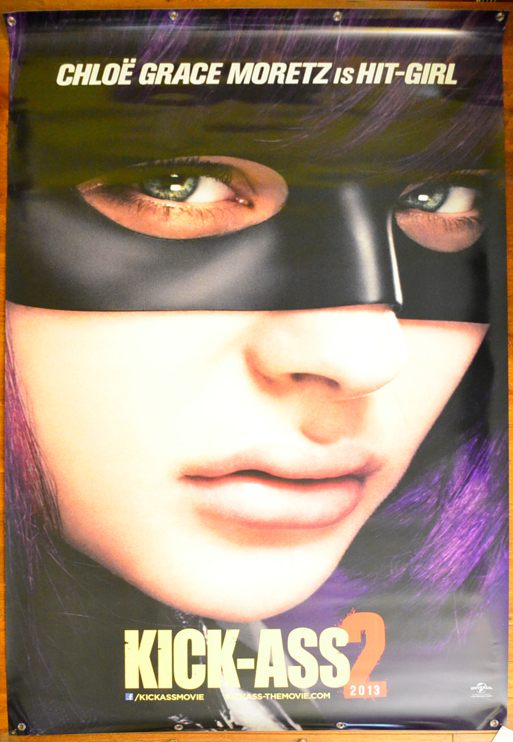 KICK-ASS 2 Cinema BANNER – Hit Girl Banner  