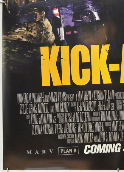 Kick-Ass 2 (Bottom Left) Cinema One Sheet Movie Poster 