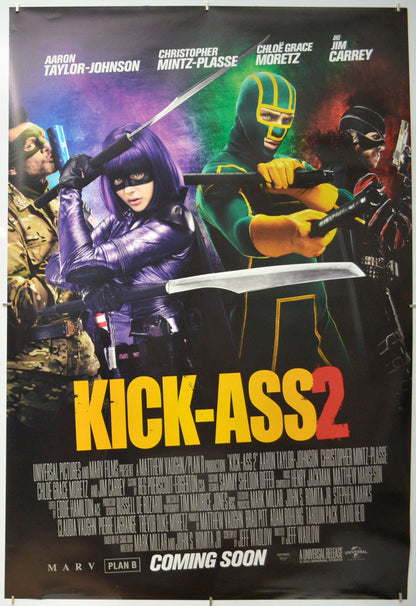 Kick-Ass 2 - Original One Sheet Poster - Film Poster - Movie Poster 