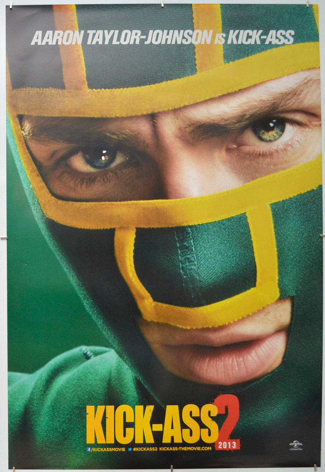 Kick-Ass 2 - Original One Sheet Poster - Film Poster - Movie Poster 