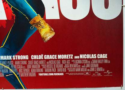 KICK ASS (Bottom Right) Cinema Quad Movie Poster 