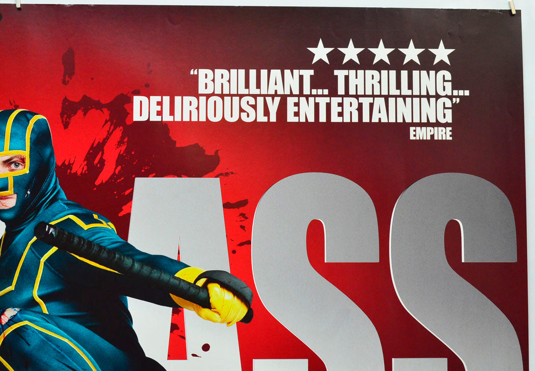 KICK ASS (Top Right) Cinema Quad Movie Poster 