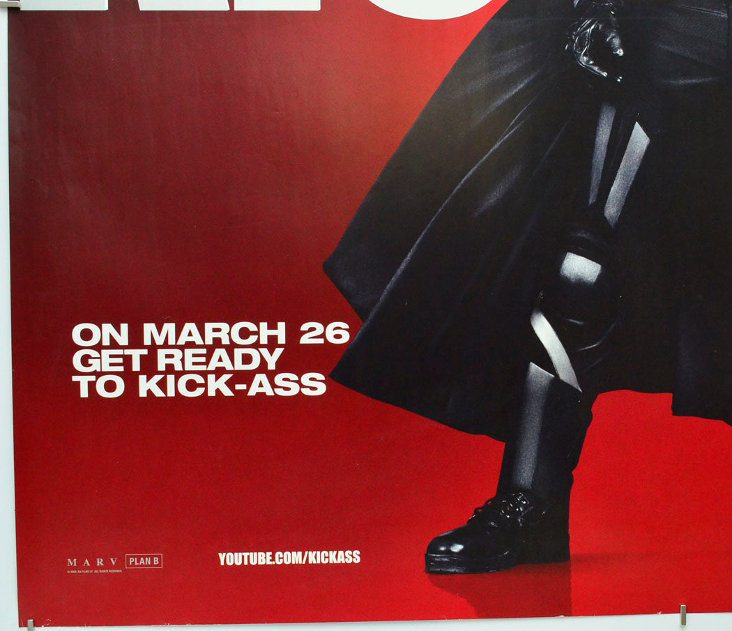 KICK ASS (Bottom Left) Cinema Quad Movie Poster 