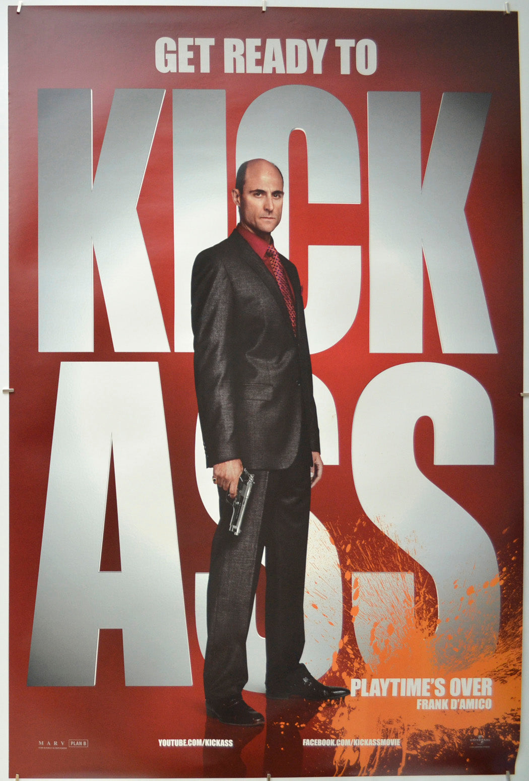 Kick Ass - Original One Sheet Poster - Film Poster - Movie Poster 