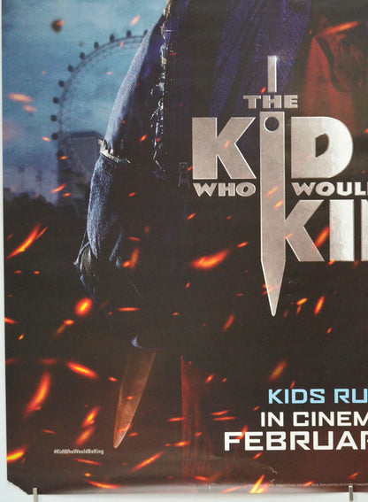 THE KID WHO WOULD BE KING (Bottom Left) Cinema One Sheet Movie Poster 