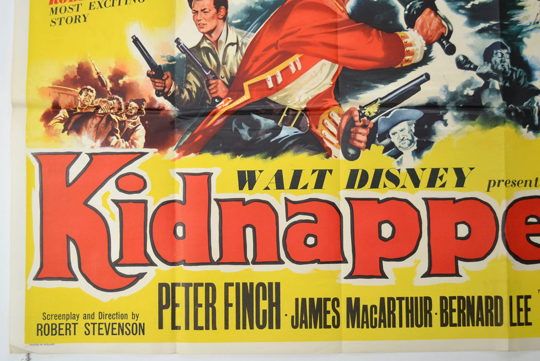 KIDNAPPED (Bottom Left) Cinema Quad Movie Poster 