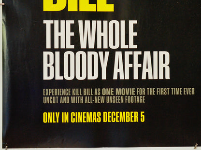 Kill Bill: The Whole Bloody Affair (Bottom Left) Cinema Quad Movie Poster 