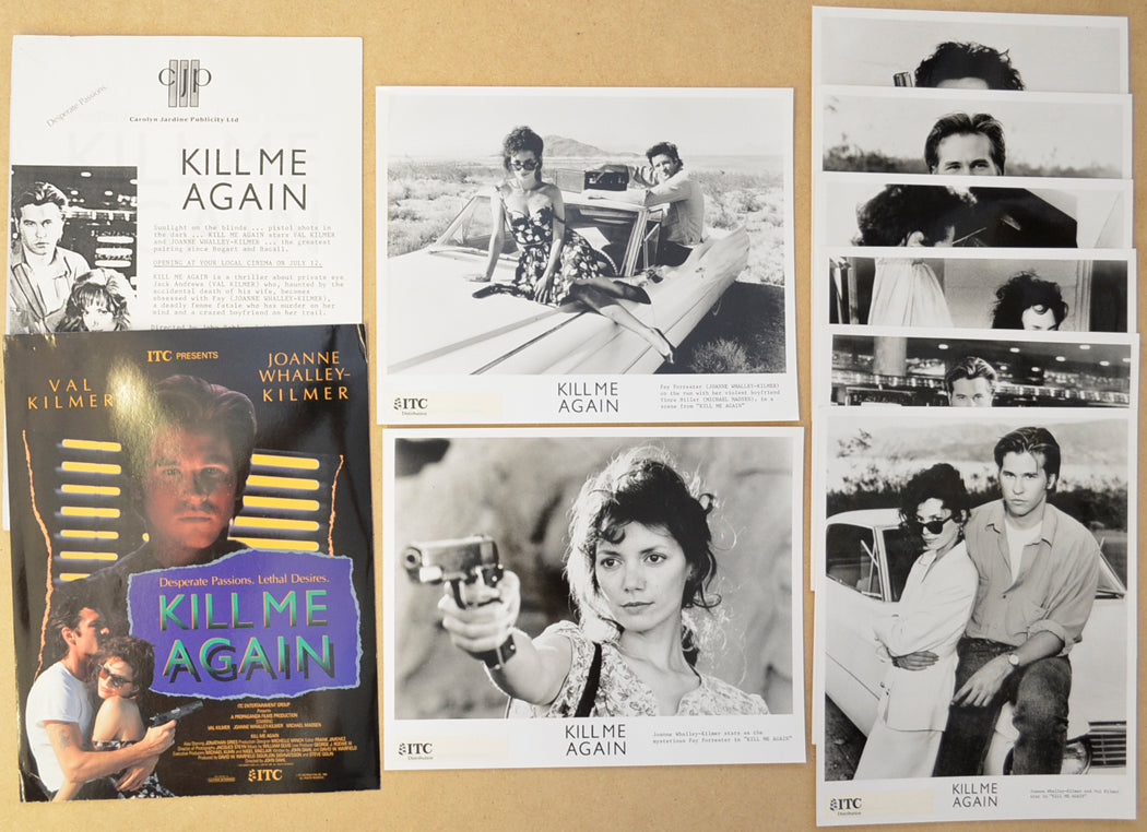 Kill Me Again Original Cinema Exhibitors Press Kit 