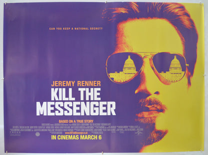 Kill The Messenger  Original Quad Poster - Film Poster - Movie Poster