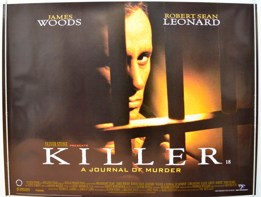 Killer : A Journal Of Murder  Original British Quad Poster - Film Poster - Movie Poster