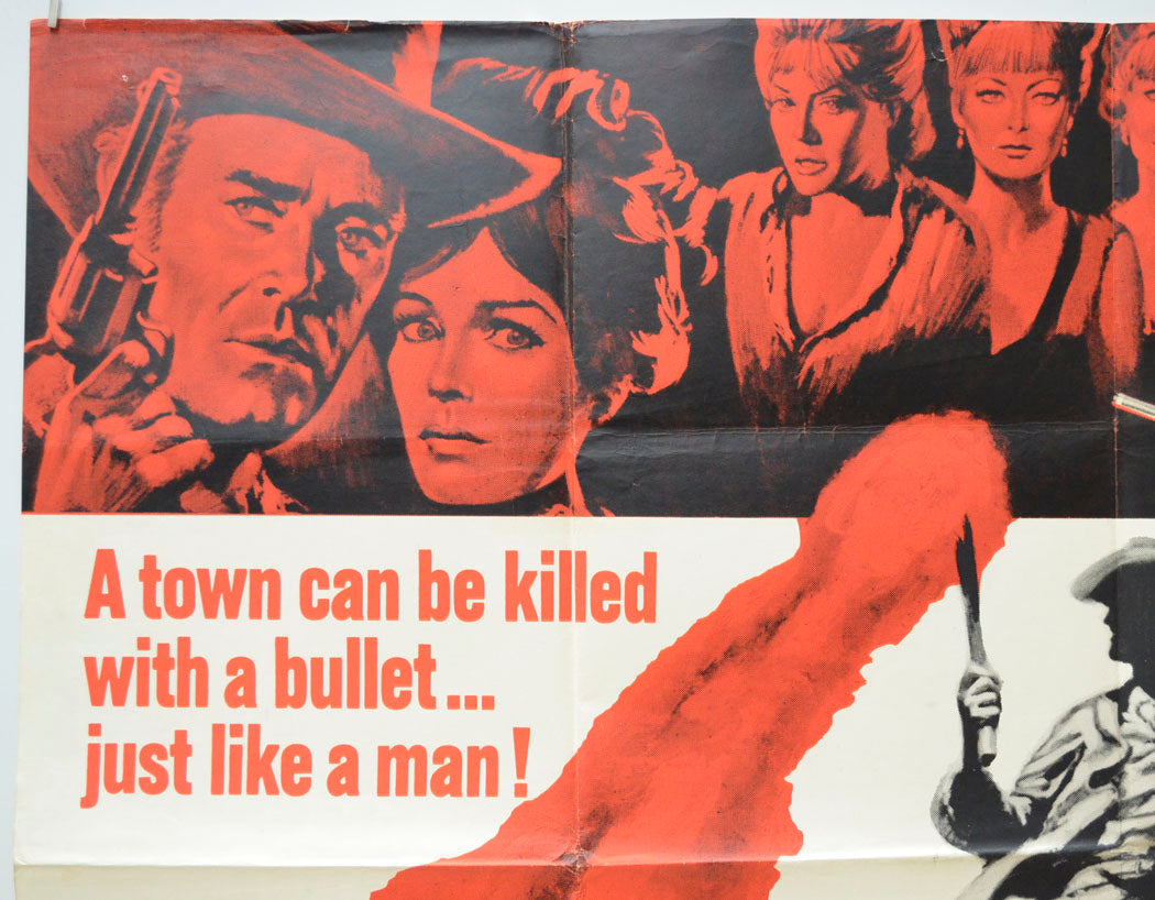 KILLER ON A HORSE (Top Left) Cinema Quad Movie Poster 