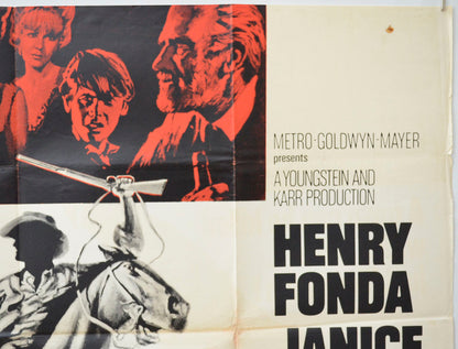 KILLER ON A HORSE (Top Right) Cinema Quad Movie Poster 