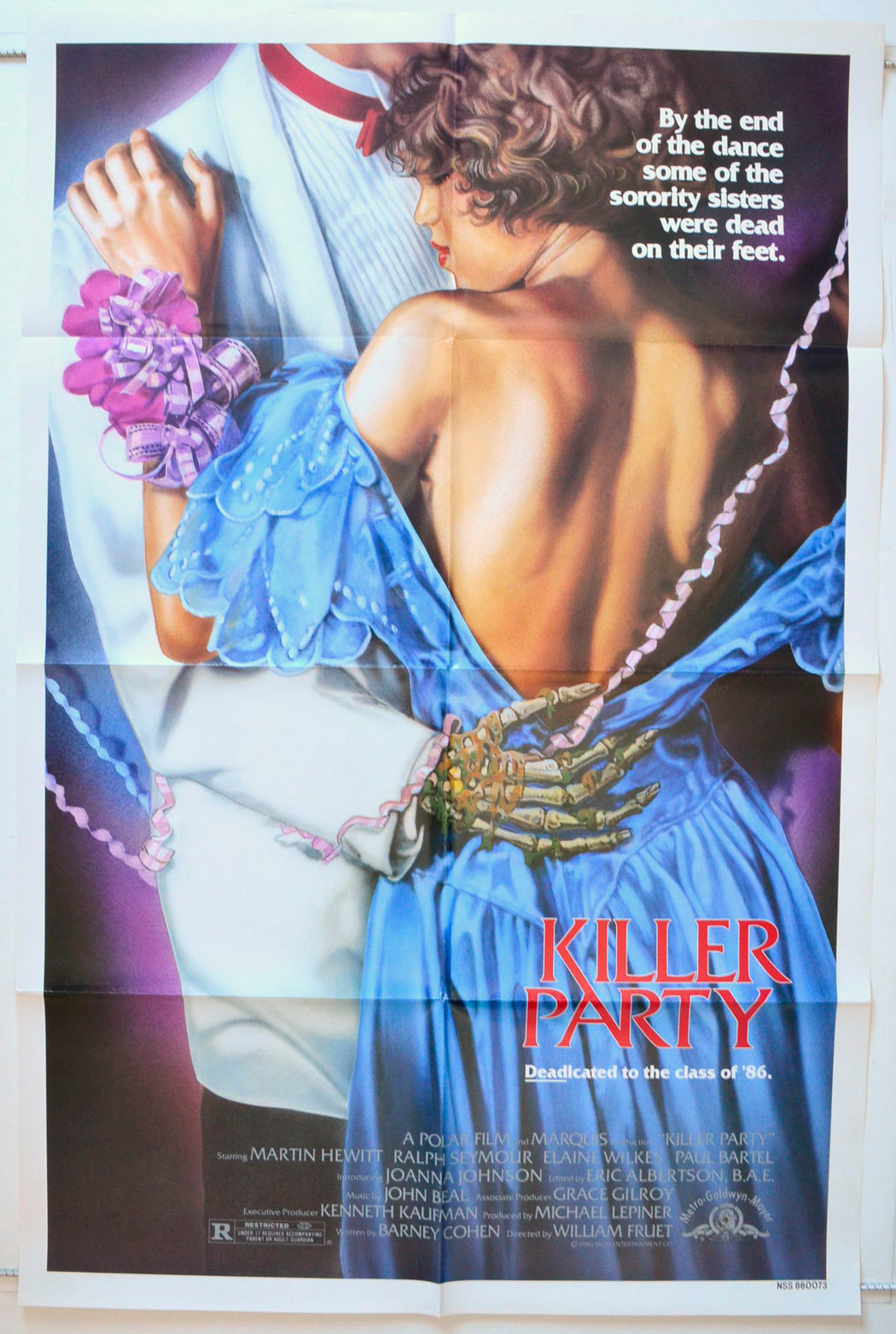 Killer Party Original One Sheet Poster - Movie Poster