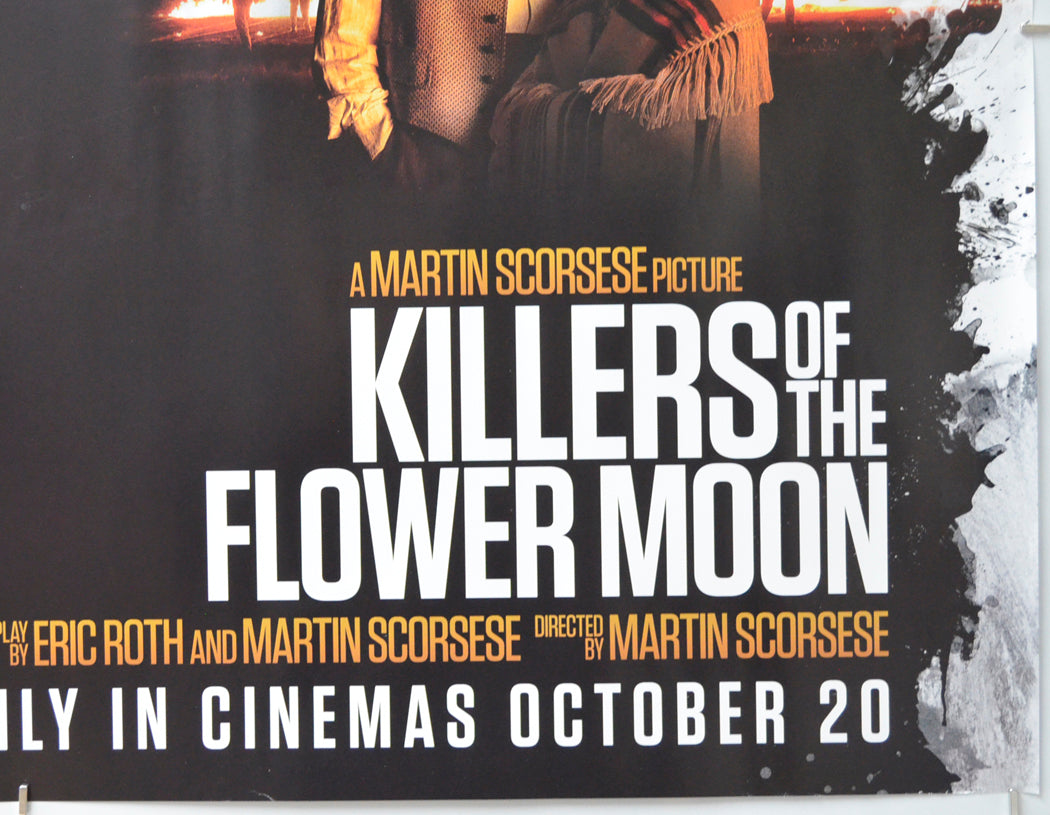 KILLERS OF THE FLOWER MOON (Bottom Right) Cinema Quad Movie Poster 