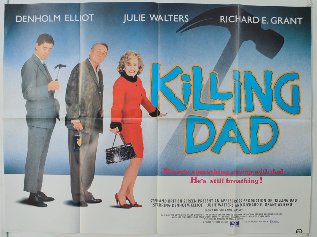 Killing Dad   Original Quad Poster - Film Poster - Movie Poster 