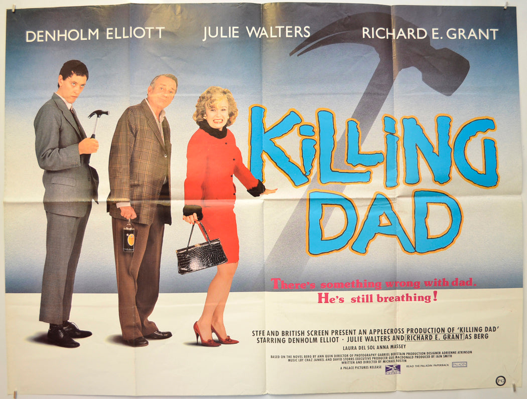 Killing Dad Original Quad Poster - Film Poster - Movie Poster