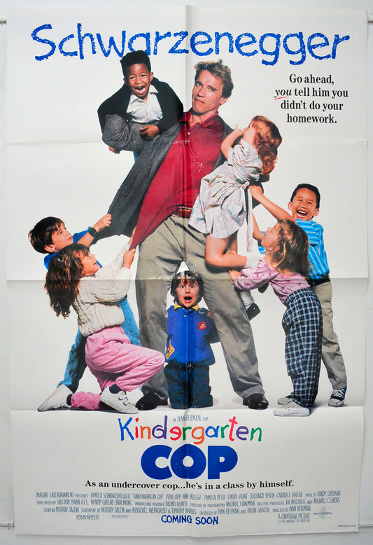 Kindergarten Cop Original One Sheet Poster - Movie Poster