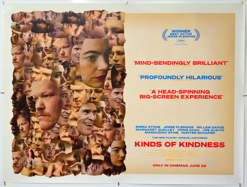 Kinds Of Kindness - Original Quad Poster - Film Poster - Movie Poster