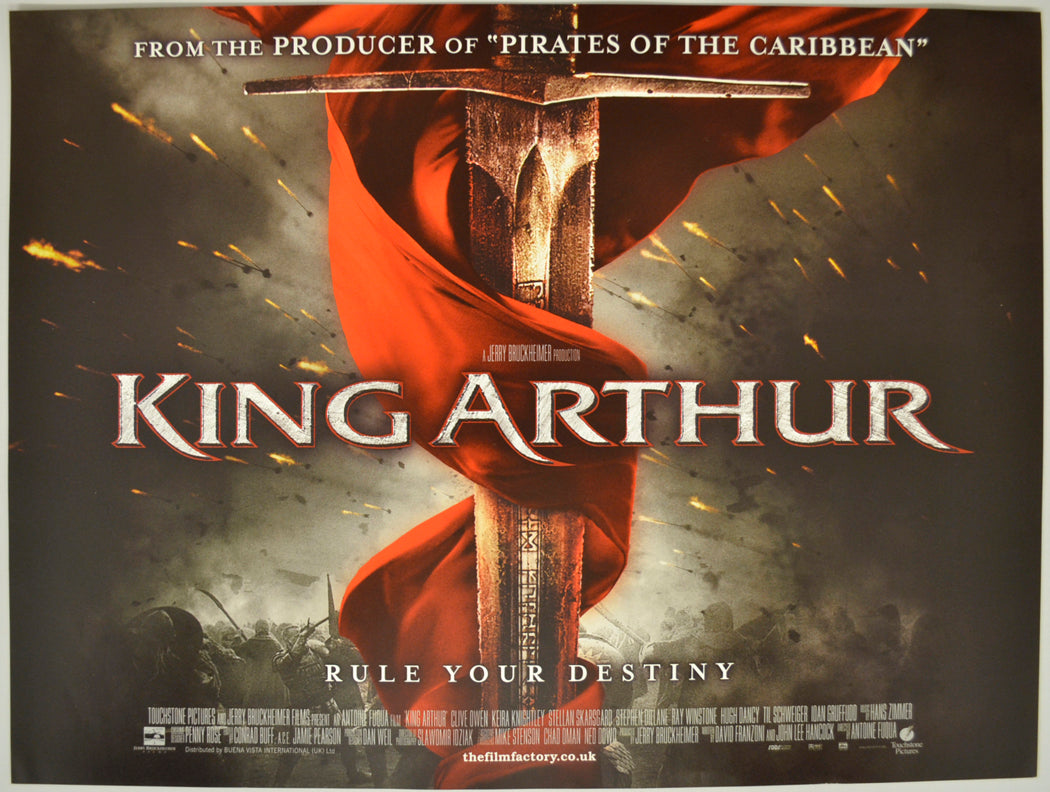 King Arthur Original Mini Quad Poster - Film Poster - Movie Poster