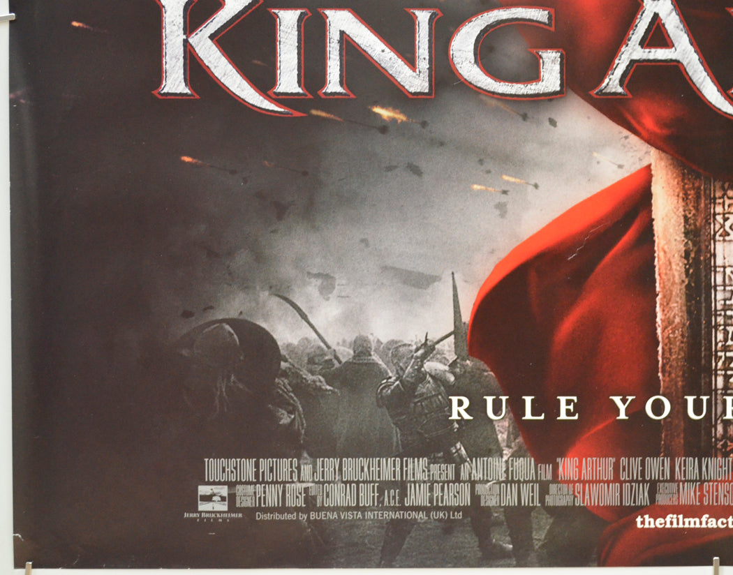 KING ARTHUR (Bottom Left) Cinema Quad Movie Poster 