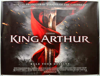 King Arthur (Teaser / Advance Version)Original Quad Poster - Film Poster - Movie Poster