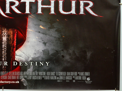 KING ARTHUR (Bottom Right) Cinema Quad Movie Poster 