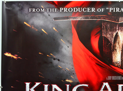 KING ARTHUR (Top Left) Cinema Quad Movie Poster 