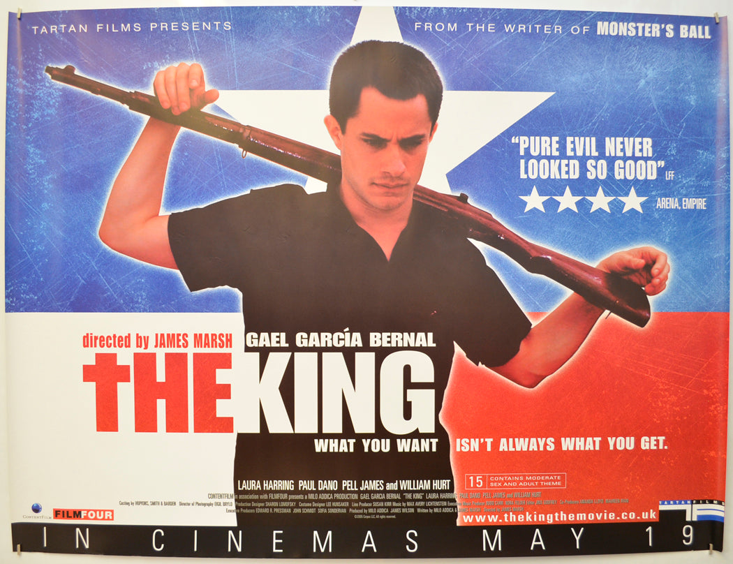 The King Original Quad Poster - Film Poster - Movie Poster