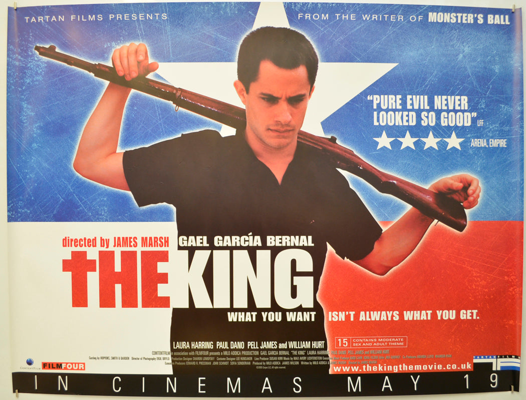 The King Original Quad Poster - Film Poster - Movie Poster